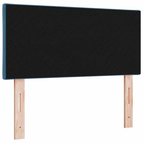 Huvudgavel Mörkblå 90 cm Sammet