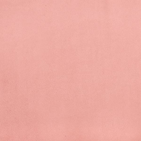 Sänggavel rosa 180x5x118/128 cm sammet