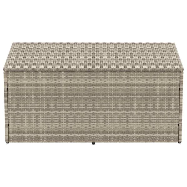 Dynbox ljusgrå 110x50x58 cm konstrotting