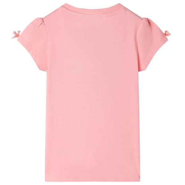 T-shirt för barn rosa 104