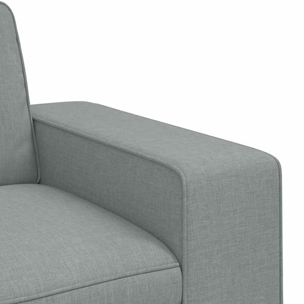 Soffa Ljusgrå 103 x 80 x 82 cm tyg
