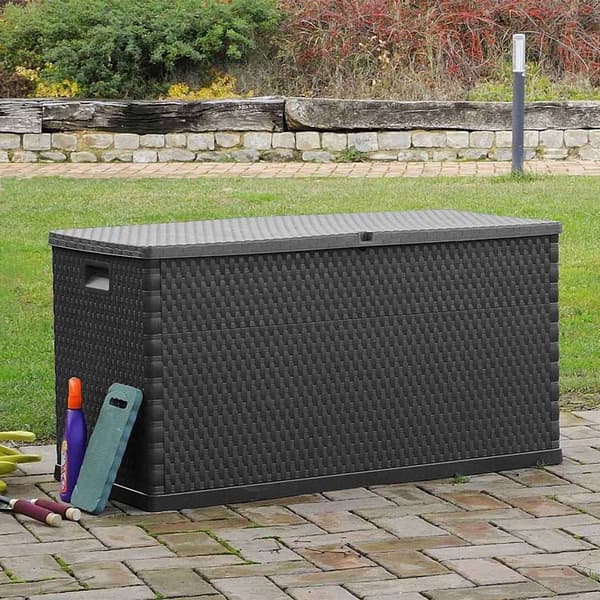 Dynbox antracit 120x56x63 cm PP-rotting