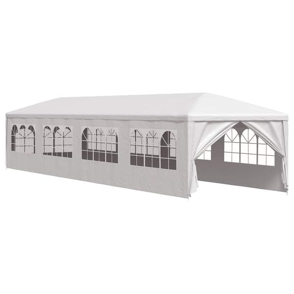 Paviljong 3x12 m vit