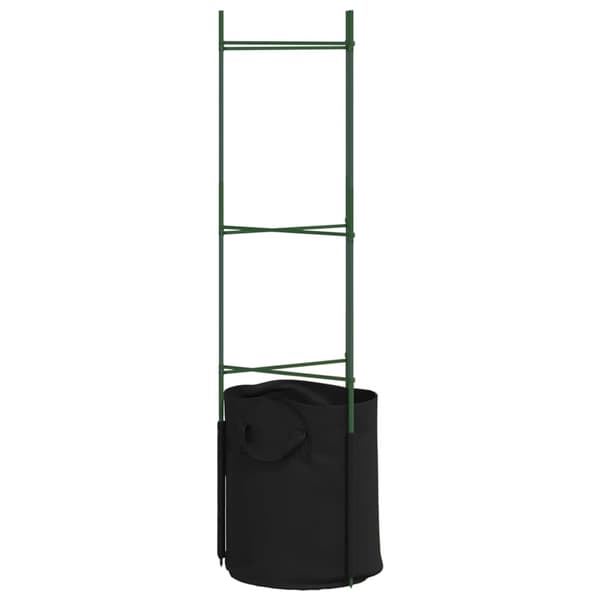 Tomatbur med växtpåse 2 st 116 cm stål och PP