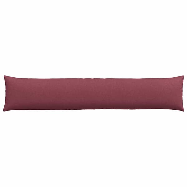 Sofakuddar 2 pcs Vinröd 200 x 40 cm tyg