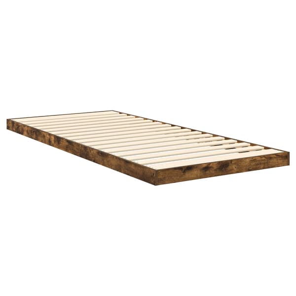 Sängram Rökt ek 75 x 190 cm Konstruerat trä