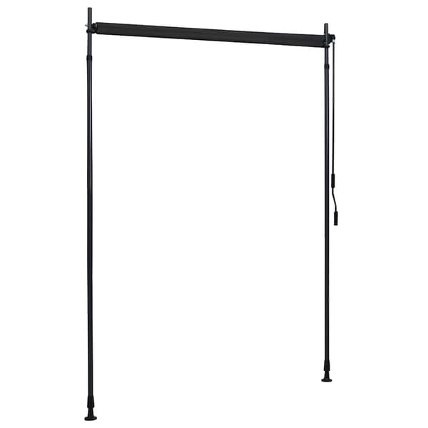 Rullgardin utomhus 150x270 cm antracit
