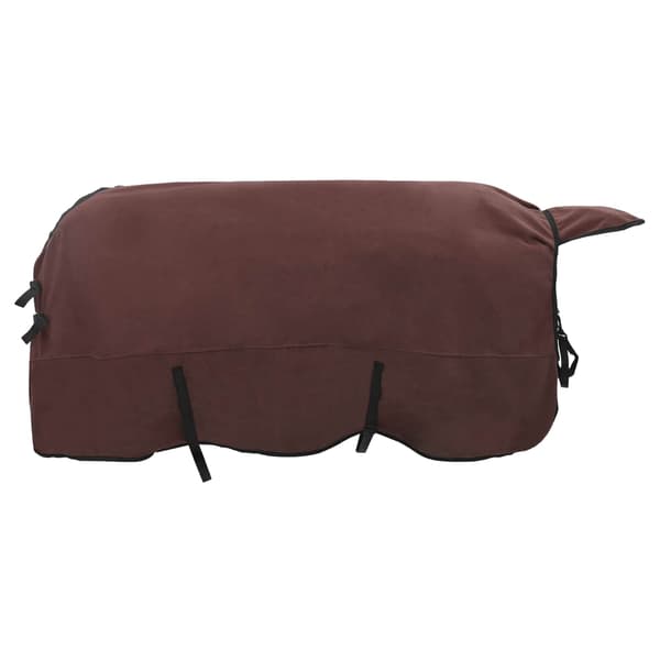 Hästdyna Full Mörk Brun 165 cm Polyester Fleece