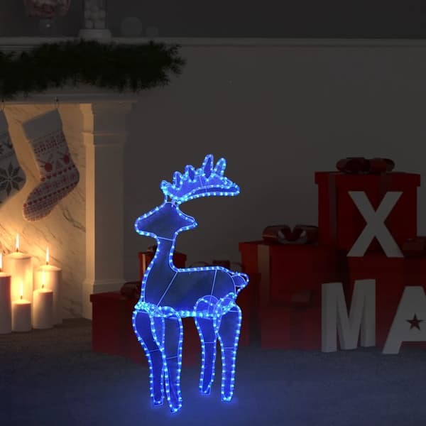 Juldekoration ren mesh 306 LED 60x24x89cm