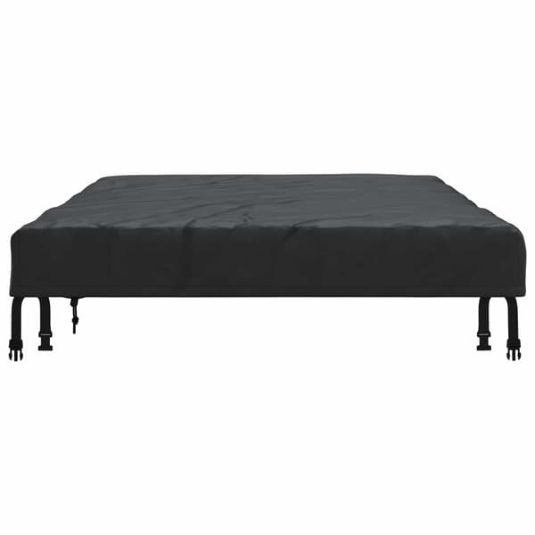 Bordskydd 202 x 102 x 15 cm tyg Rektangulär Vattentålig Svart