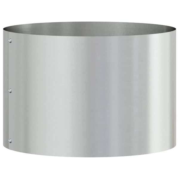 Krukring Silver 30 x 30 x 20 cm Galvaniserat Stål