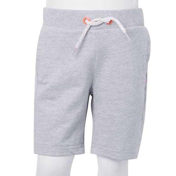 Barnshorts med snöre grå 104
