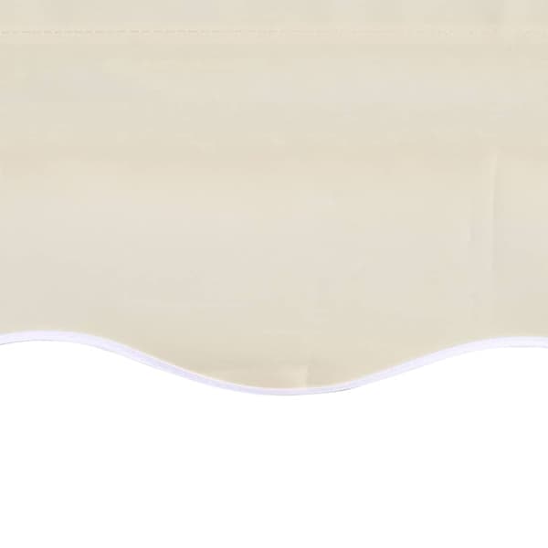 Ersättningstyg för markis gräddvit 380x295 cm polyester