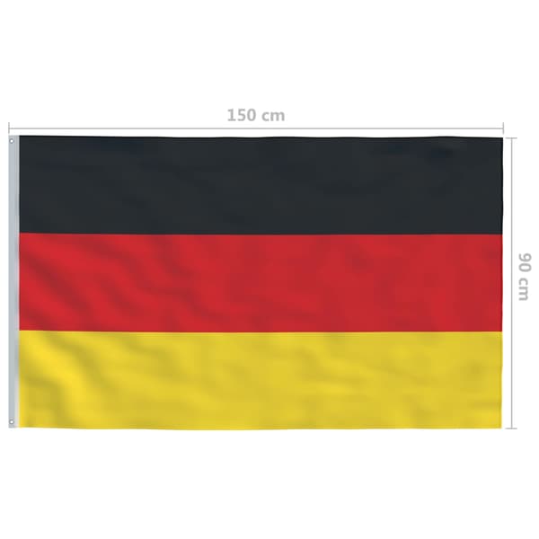 Tysklands flagga 90x150 cm