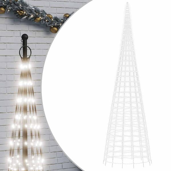 LED julgran 3000 LEDs kallvit 800 cm