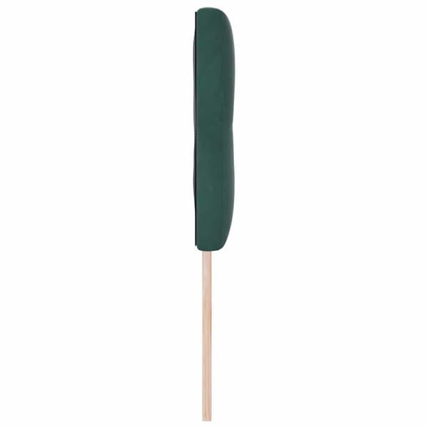 Huvudgavel Mörkgrön 144 cm Sammet