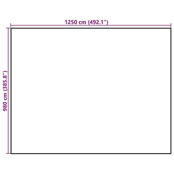 Höstack presenning 9,8x12,5 m 140 g/m² polypropen