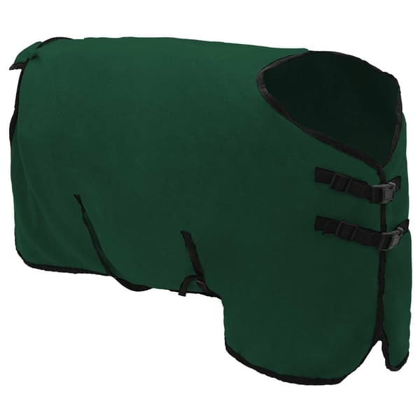Hästdyna Fullt mörkgrön 115 cm Polyester Fleece