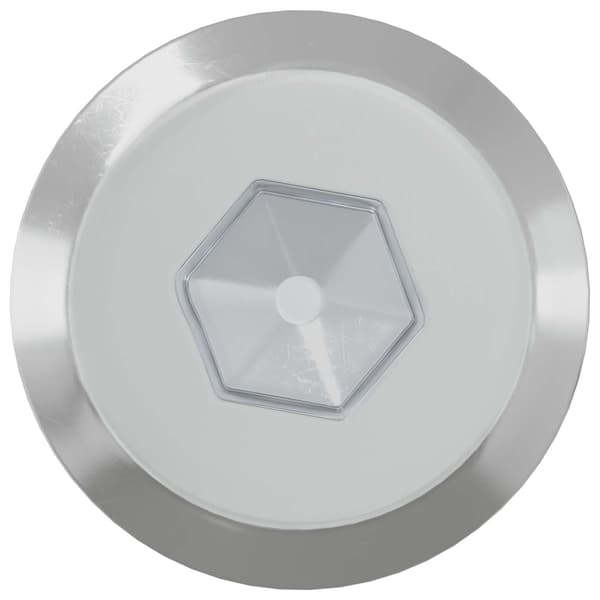 Möbelskruvar 2 pcs Silver M6 x 60 mm Stål
