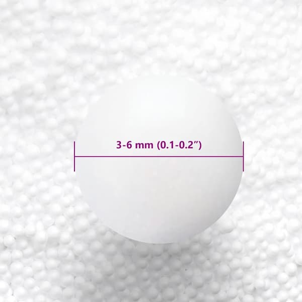 Sittsäck fyllning EPS 100 L vit 10 kg/m³