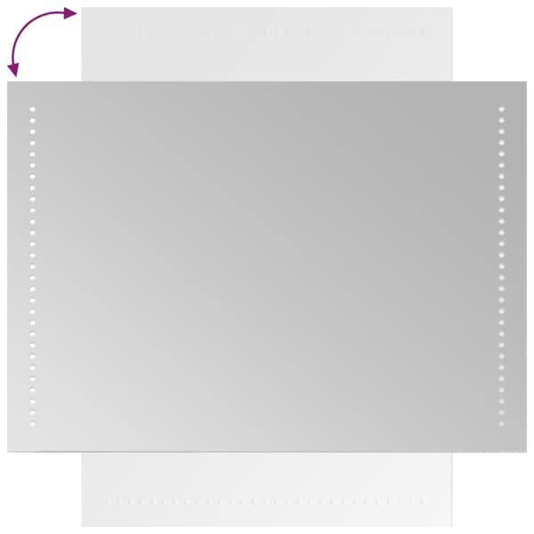 Badrumsspegel LED 50x70 cm