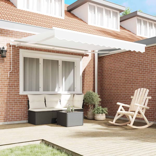 Markis Vit 300 x 250 x 165 cm Polyester