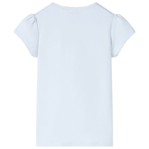 T-shirt för barn ljusblå 140