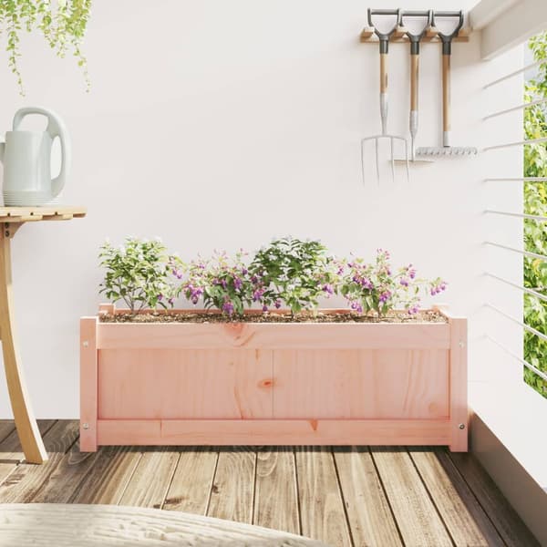 Odlingslåda 90x31x31 cm massivt douglasträ