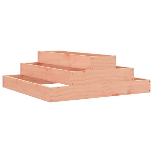 Odlingslåda 80x80x27 cm massiv douglas