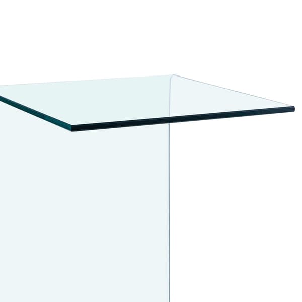 Sidobord 40x40x60 cm härdat glas