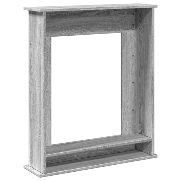 Spiselkrans grå sonoma 75x20x87,5 cm konstruerat trä