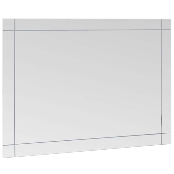 Väggspegel 60x40 cm glas