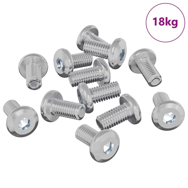 Lågskruv Enfärgad 4865 pcs Silver Stål