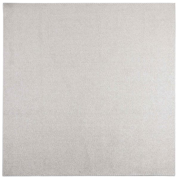 Inomhusmatta LUGO Krämfärgad och grå 200 x 200 cm Polyester