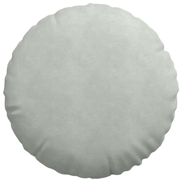 Sittkuddar 2 pcs Ljusgrå Ø60 x 21 cm Sammet