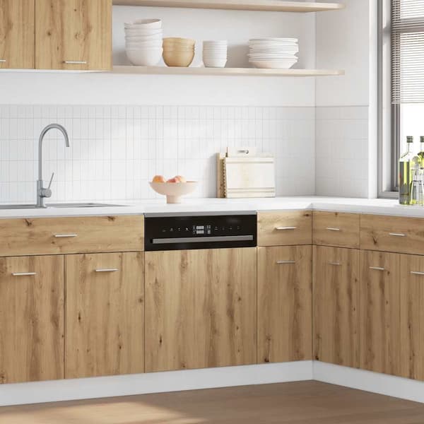 Front för diskmaskin “Lyon” artisan ek 60x1,5x67 cm