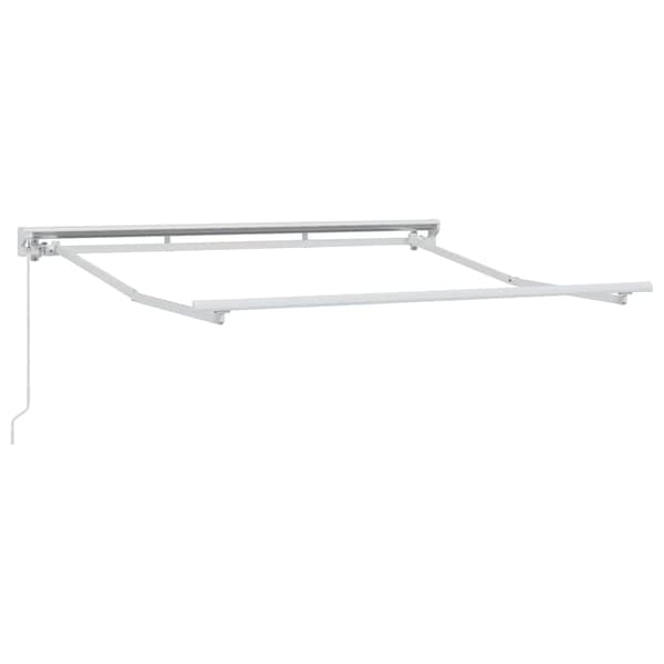 Markisram Justerbar Vit 2,5 x 2 m Stål
