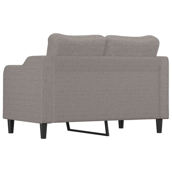 2-sitssoffa taupe 120 cm tyg