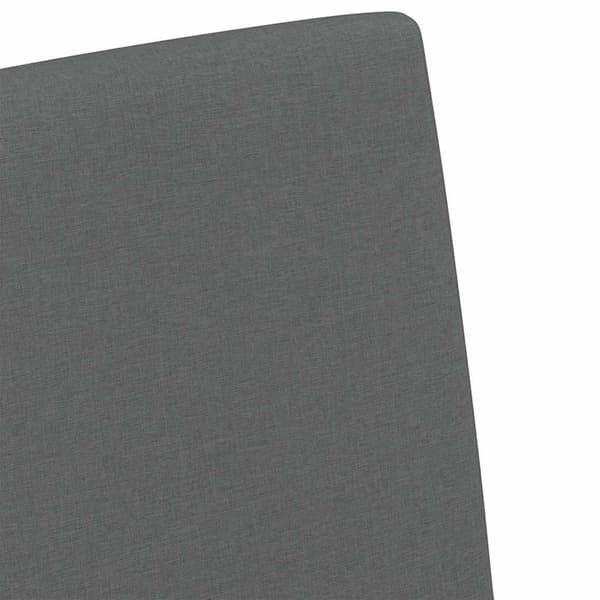 Matstolar 2 pcs Mörkgrå 57 x 67 x 95 cm tyg