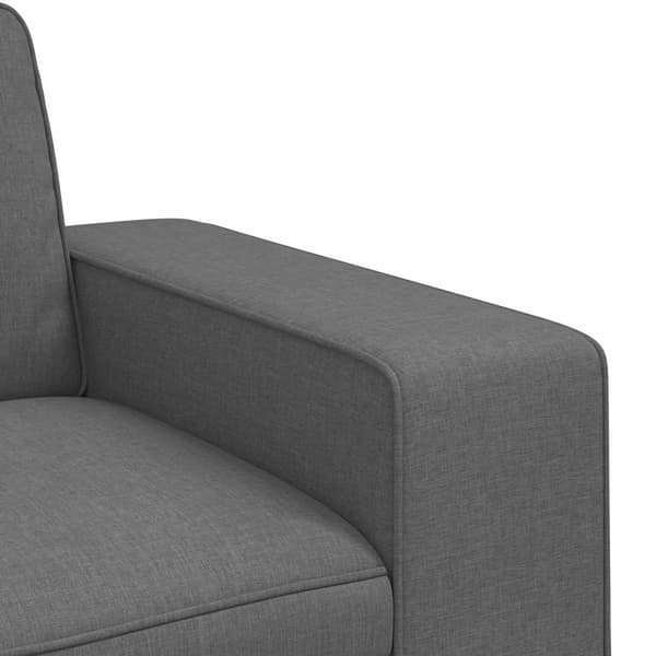Soffa Mörkgrå 162 x 80 x 82 cm tyg