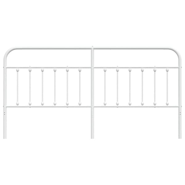 Ersättningsgavel metall vit 200 cm
