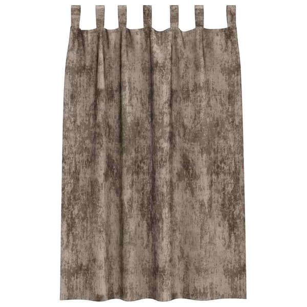 Sammetsgardiner 2 st Cappuccino 175 x 140 cm Sammet