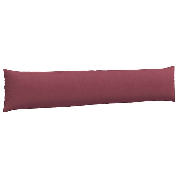 Sofakuddar 2 pcs Vinröd 200 x 40 cm tyg