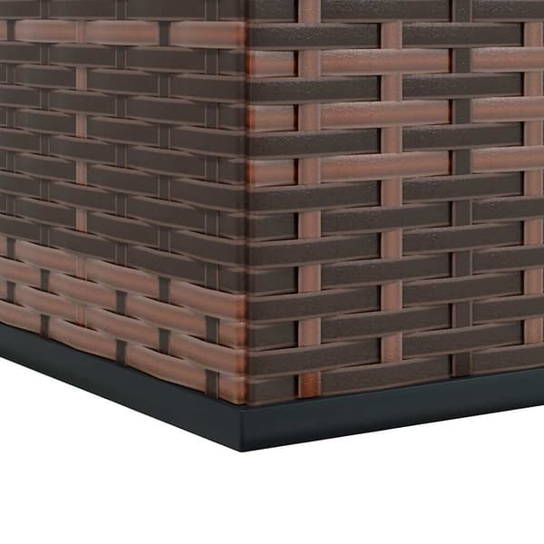 Dynbox PE-rotting 100x49x103,5 cm brun