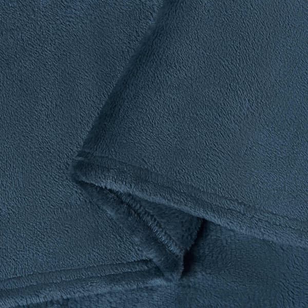 Kastfilt Mörkblå 150 x 200 cm Fleece