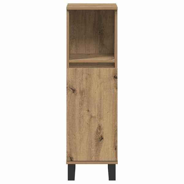 Badrumsskåp ek 30x30x100 cm konstruerat trä