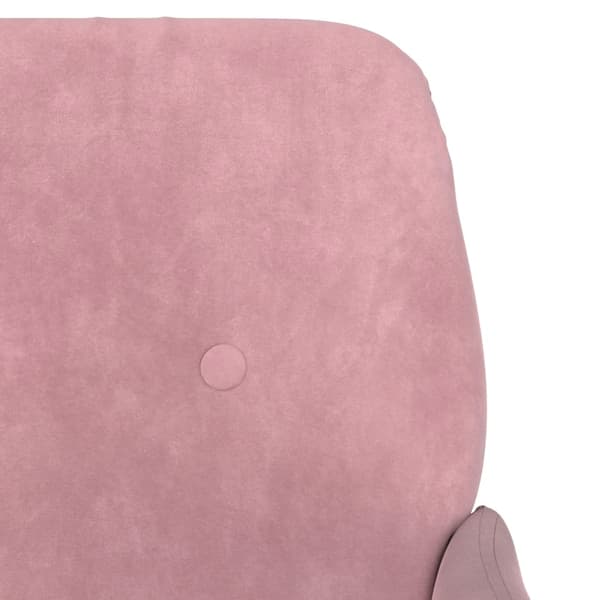 Bänk rosa 108x79x79 cm sammet