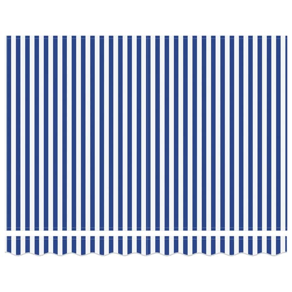 Utfällbar markis Blå 250 x 200 cm tyg