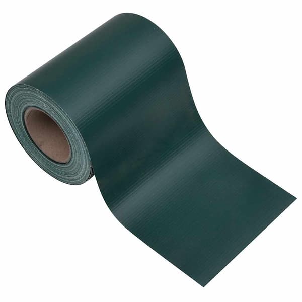 Insynsskyddslist PVC 35x0,19 m mattgrön