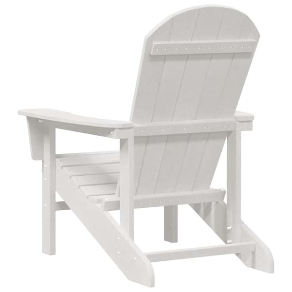 Trädgård Stol 2 pcs Vit 82 x 74 x 92 cm polyeten